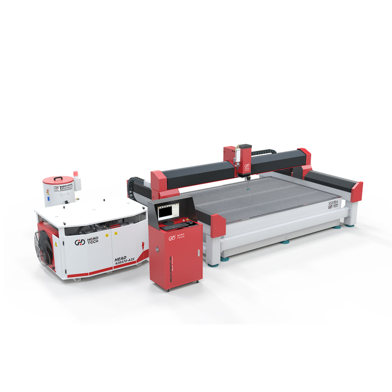 2025 NOUVEAU PRODUIT tête 3 Axis 3000 * Machine de coupe à jet d'eau 2000 mm