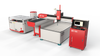 3 axes 1000 * 2000 mm Small Cutter à jet