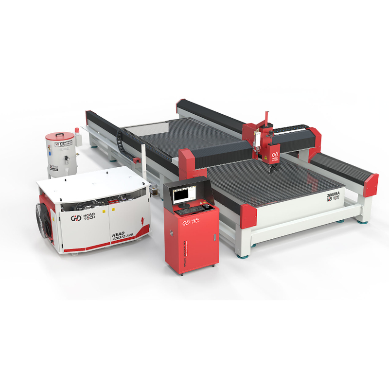 2025 Nouvelle tête de conception 2000 * 6000 mm à 5 axes Cutter à jet