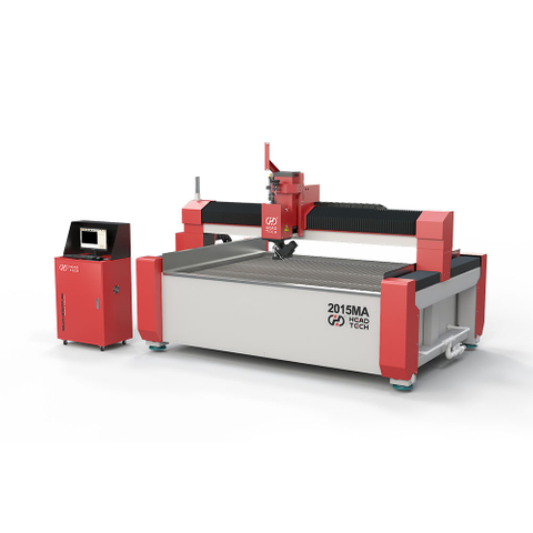 Tête 5 Axis 2000 * 1500 mm Machine de coupe monoblock à jet d'eau 