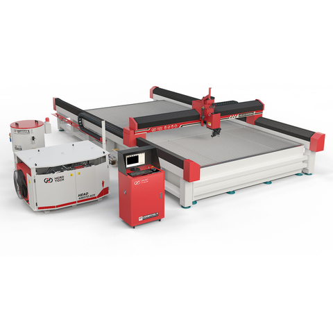  Machine de découpe au jet d'eau à 5 axes, TÊTE 3000*6000mm