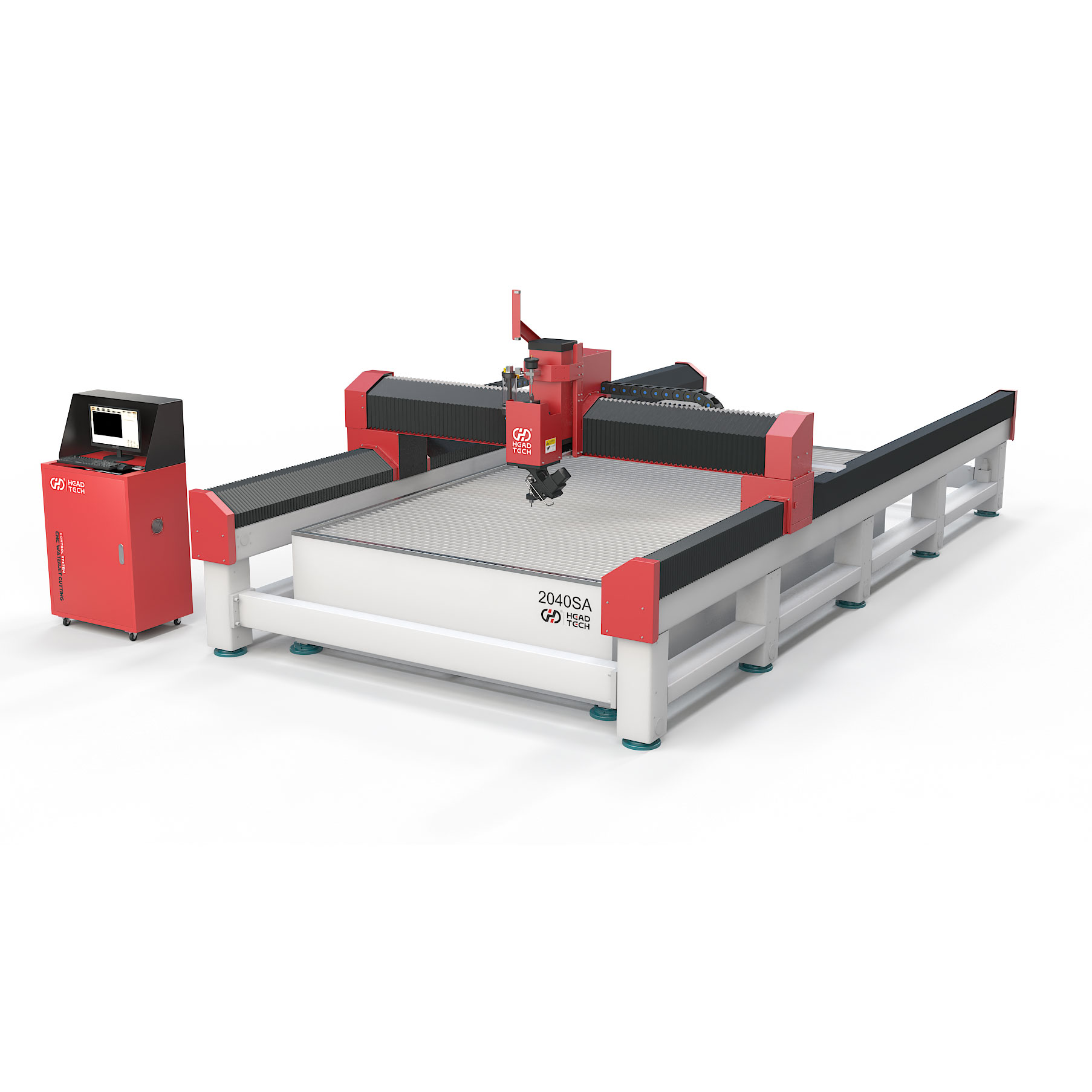 2025 Nouveau produit 5 Axis Head 2000 * Machine de coupe à jet d'eau 4000mm à vendre