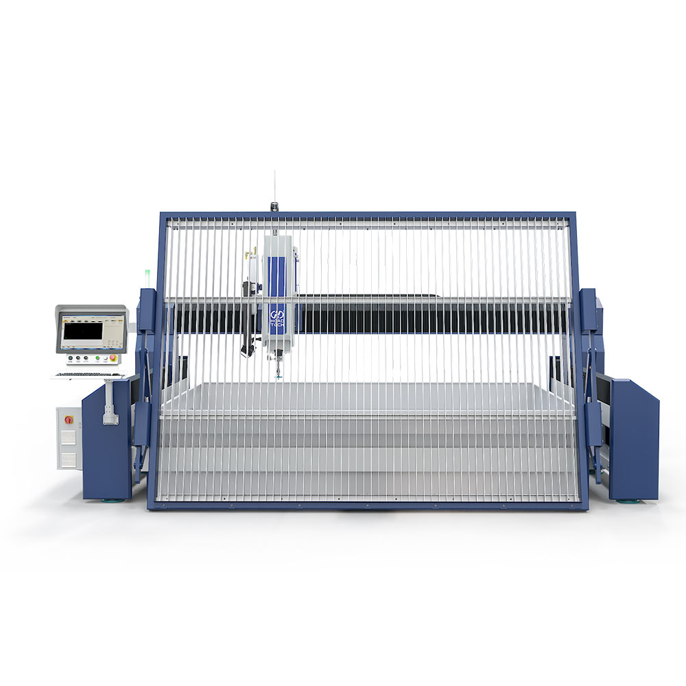 2025 Nouveau design 3 axes Tête 3000 * Machine de coupe à jet d'eau 2000 mm 