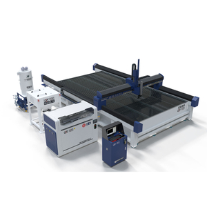 2025 Nouvelle tête de conception 3000 * 6000 mm 5 axes Prix d'usine de machine à découper à jet d'eau