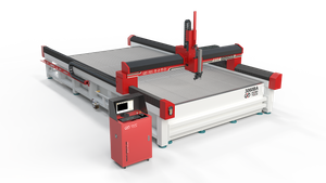 2025 Nouvelle tête de conception 3000 * 6000 mm à 5 axes Cutter à jet