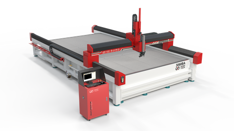 2025 Nouvelle tête de conception 3000 * 6000 mm à 5 axes Cutter à jet