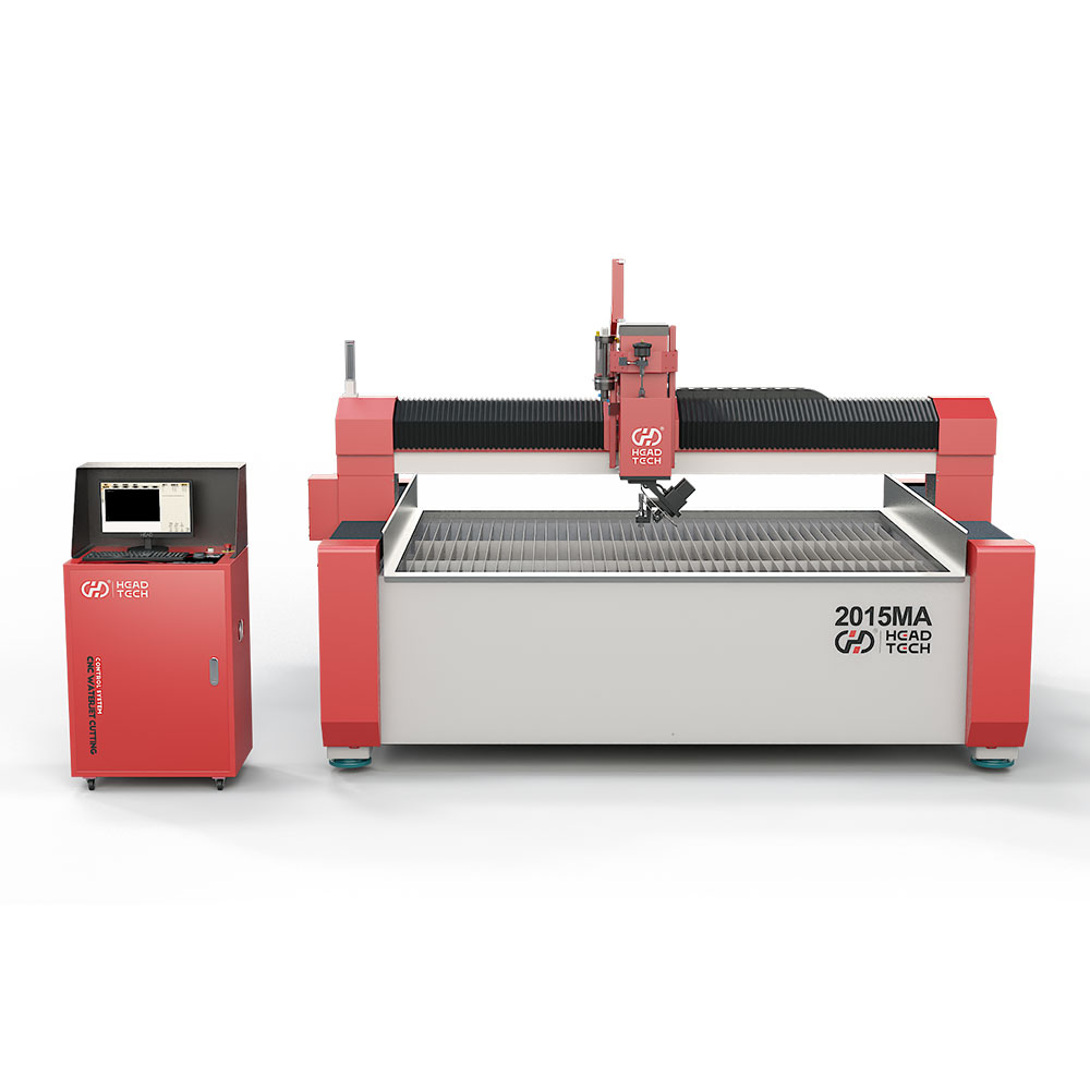 Tête 5 Axis 2000 * 1500 mm Machine de coupe monoblock à jet d'eau 
