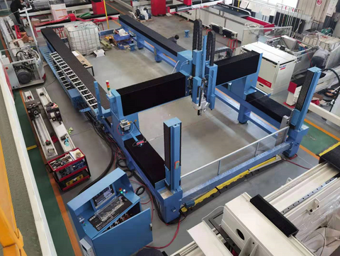 Machine de découpe au jet d'eau à grand portique personnalisée, prix discount d'usine