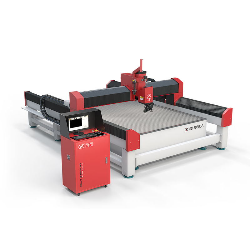 2025 Nouveau produit 5 Axis Head 2000 * Machine de coupe à jet d'eau de 3000 mm à vendre